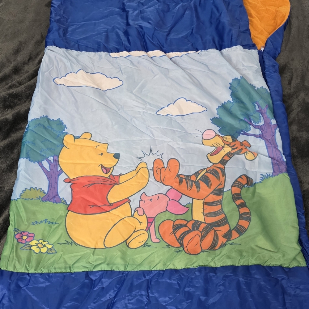 VTG Playhut Winnie the Pooh Sleeping Bag Disney Kids Childs